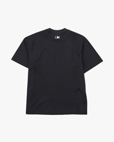  MLB - Unisex Denim-Like Lettering Monogram T-Shirt 