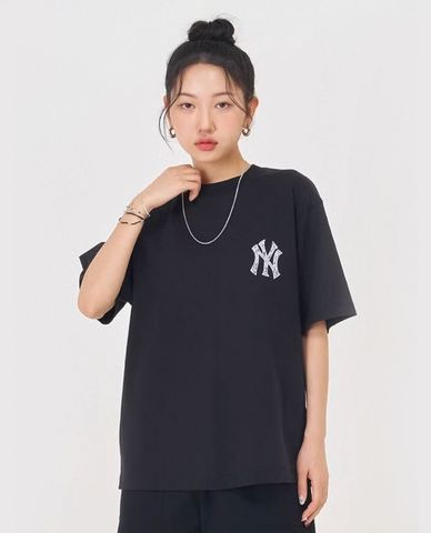  MLB - Illusion Big Lux Overfit Unisex Crew Neck Short Sleeve T-Shirt 