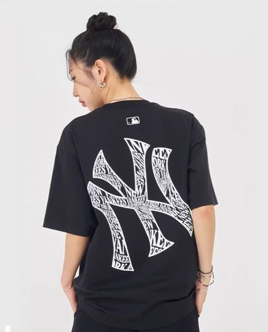  MLB - Illusion Big Lux Overfit Unisex Crew Neck Short Sleeve T-Shirt 