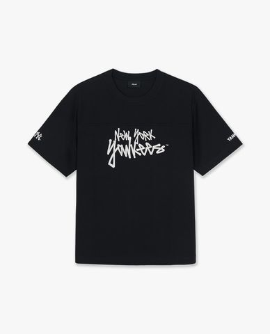  MLB - Unisex Sportive Mesh Lettergraphic T Shirt 