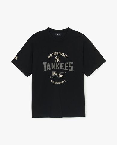  MLB - Unisex Varsity Vintage Color Graphic Overfit T-Shirt 