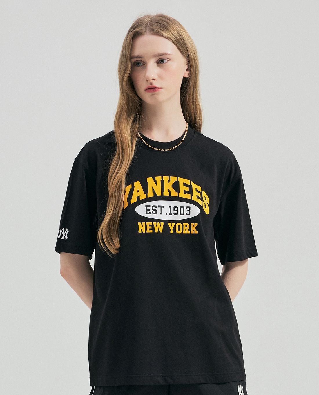 MLB - Unisex Crew Neck Short Sleeve T-Shirt Summer Varsity Functional