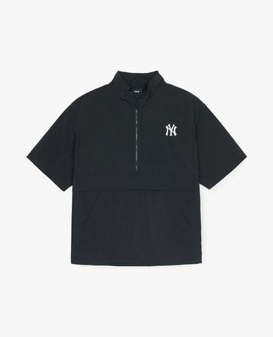  MLB - Unisex Golfcore Anorak Short-Sleeve Stand-Collar Windbreaker 