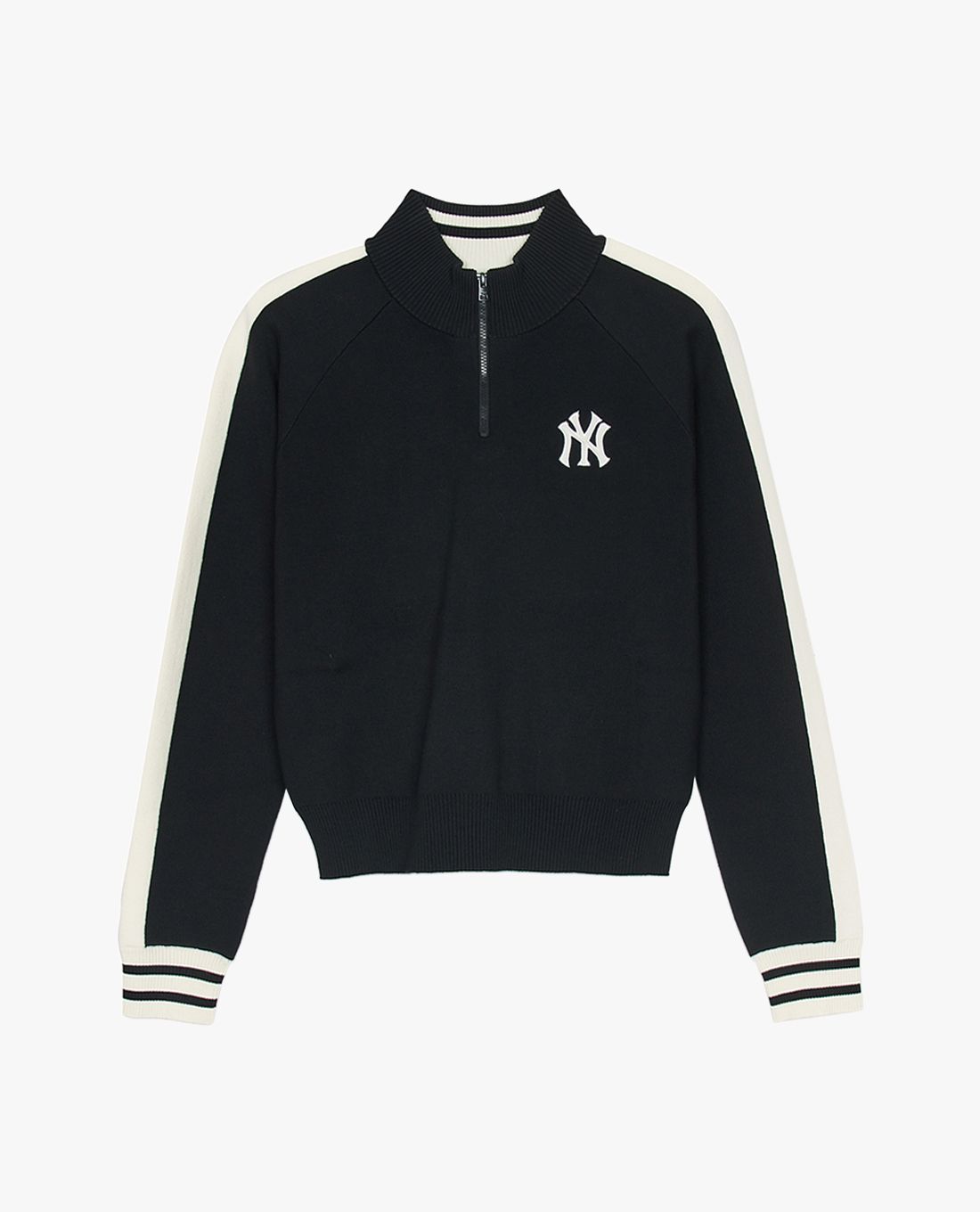 MLB - Women's Varsity Pullover Collared Long-Sleeved Sweatshirt