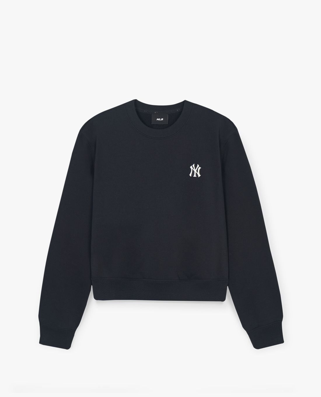 MLB - Women's Croptop Crewneck Sweatshirt Basic Small Logo