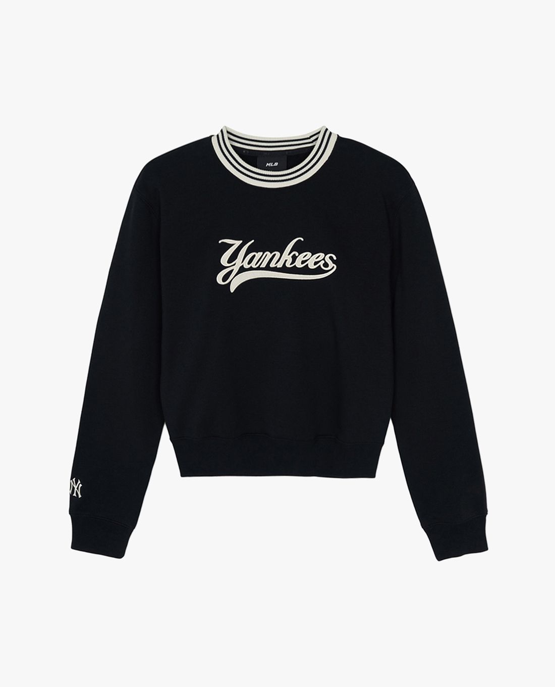 MLB - Women's Varsity Cursive Long-Sleeve Crewneck Sweatshirt