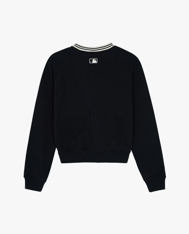  MLB - Women's Varsity Cursive Long-Sleeve Crewneck Sweatshirt 