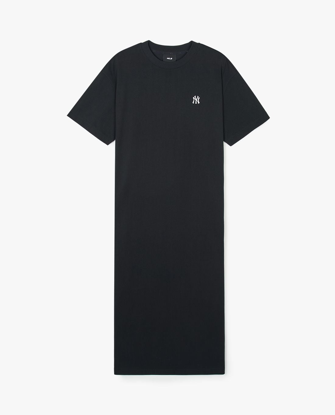 MLB - Women's Basic Small Logo Short-Sleeve Crewneck Midi Dress