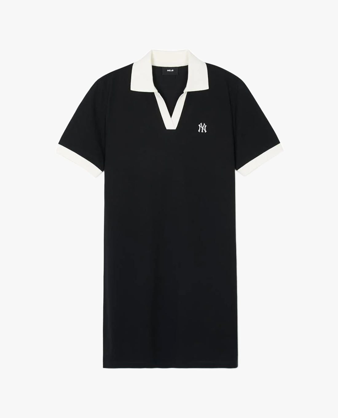 MLB - Women's Mini Polo Dress, Short Sleeves, Basic Small Logo