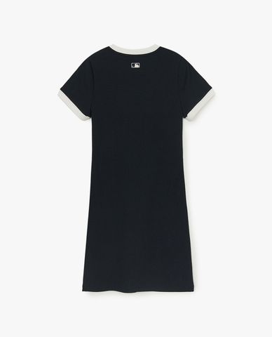 MLB - Basic Slim Fit Short-Sleeve Midi Dress 