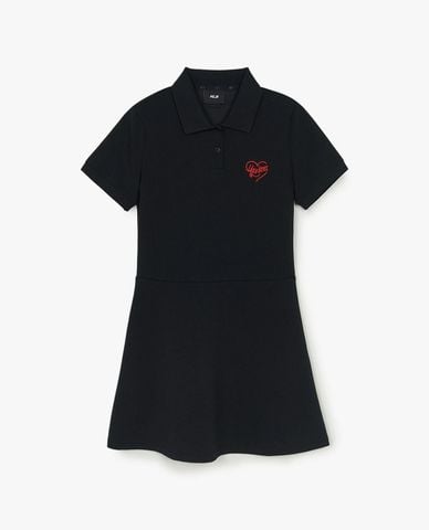  MLB - Heart Slim Fit Mini Polo Dress 