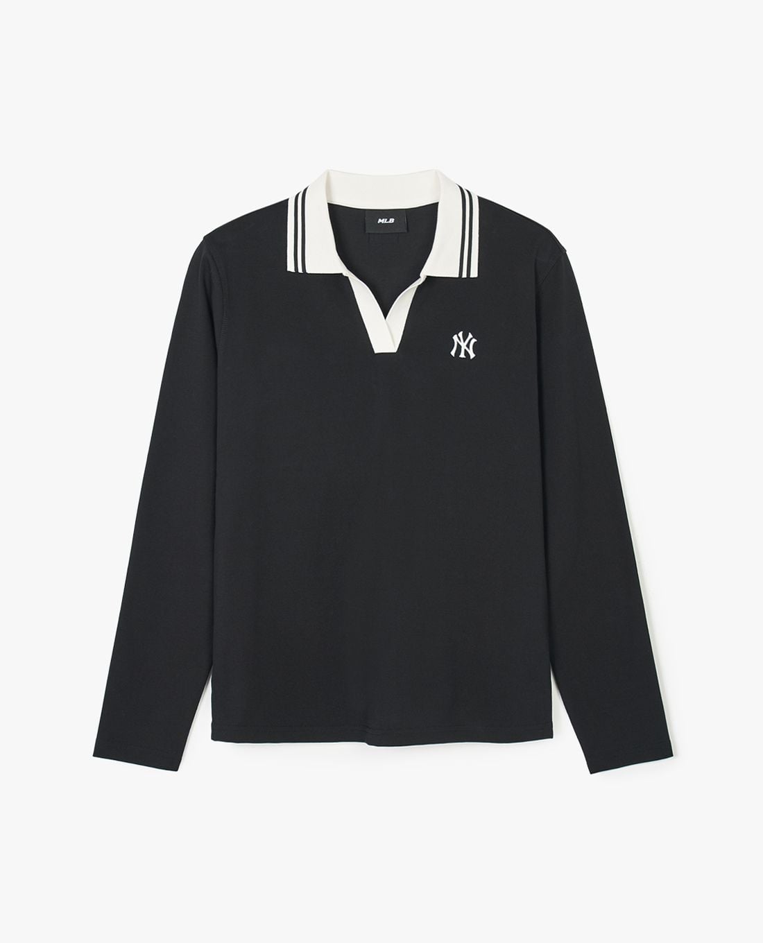 MLB - Women's Long Sleeve Polo Basic Small Logo