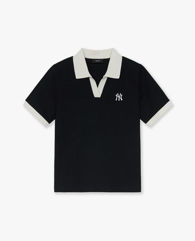  MLB - Women's Lapel Short-Sleeve Polo Shirt 