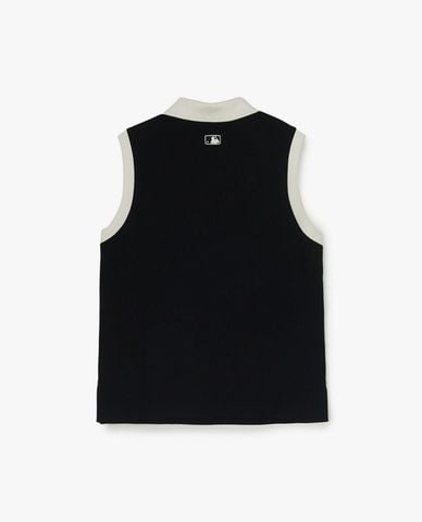  MLB - Women's New York Yankees Collared Sleeveless Top 