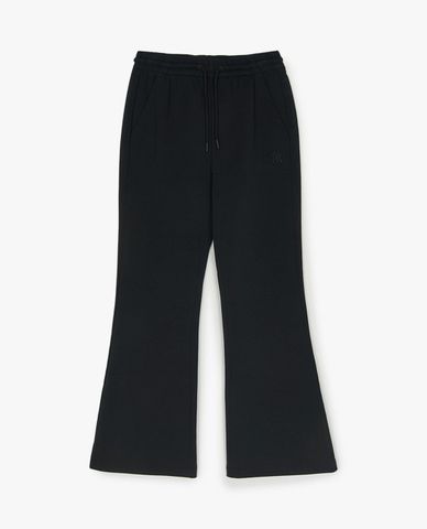 MLB - Women's Basic Light Elastic Waist Flare Pants 