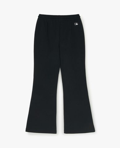  MLB - Women's Basic Light Elastic Waist Flare Pants 