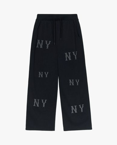  MLB – Women’s Megagram Wide-Leg Elastic Waist Pants 