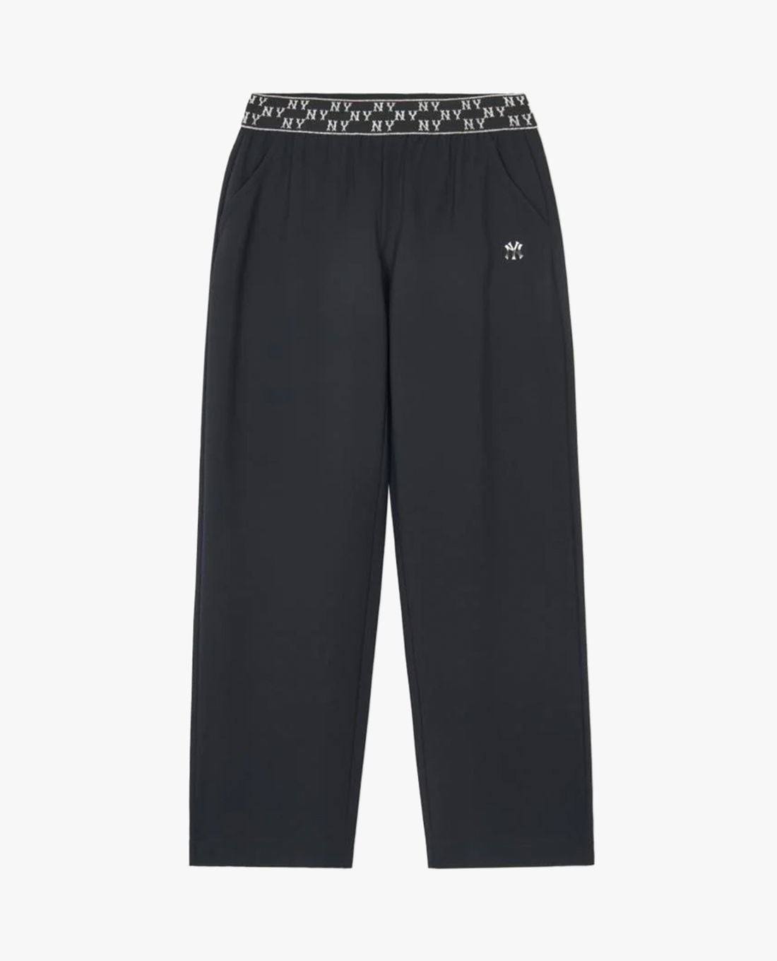 MLB - Women's Wide-Leg Pants with Elastic Waist Luxleisure Monogram