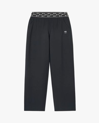  MLB - Women's Wide-Leg Pants with Elastic Waist Luxleisure Monogram 