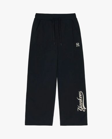 MLB - Women's Wide-Leg Elastic Waist Pants Varsity 