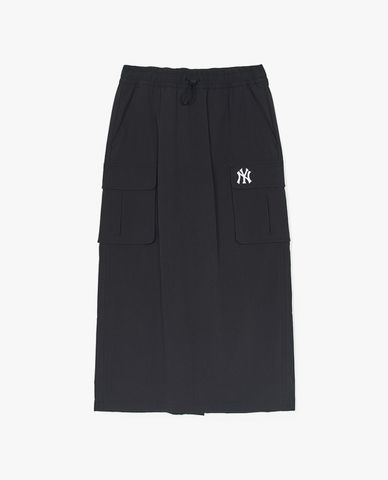 MLB - Women's Basic Gofcore Nylon Cargo Midi Skirt 