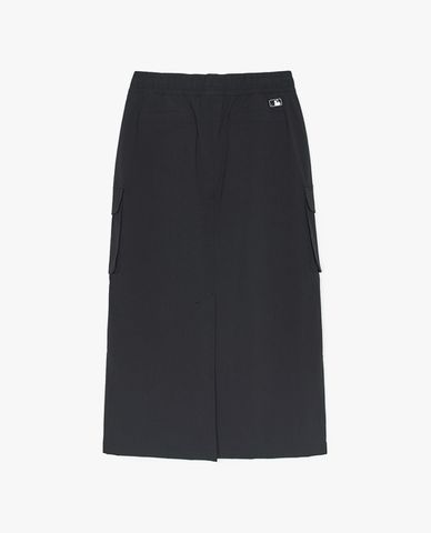  MLB - Women's Basic Gofcore Nylon Cargo Midi Skirt 