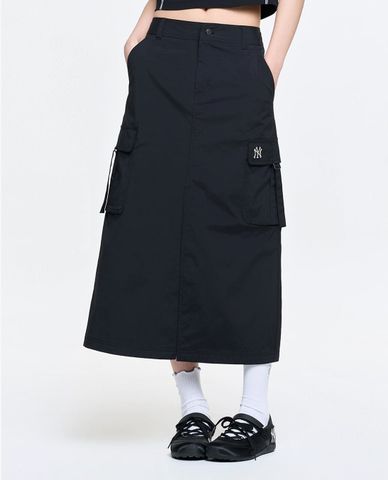  MLB - Women Vintage Straight Midi Skirt 