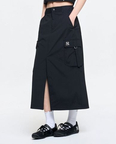  MLB - Women Vintage Straight Midi Skirt 