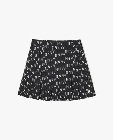  MLB - Mini Pleated Skirt Tone One Tone Print Monogram 