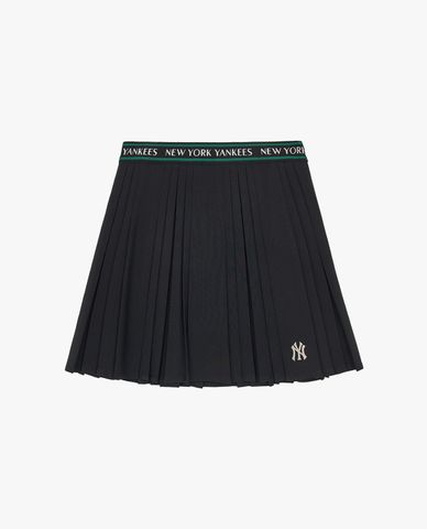 MLB – Women's Sportive Varsity Pleated Mini Skirt Boston Red Sox 