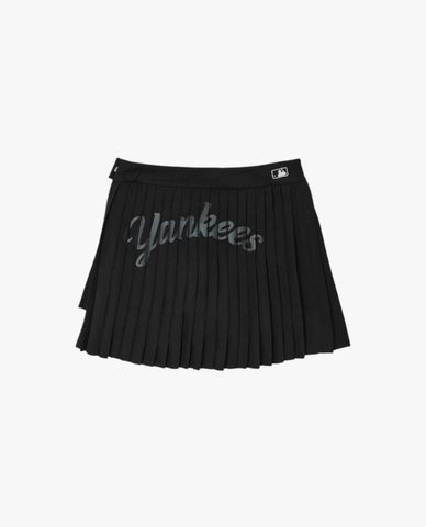  MLB – Women’s New York Yankees Pleated Mini Skirt 