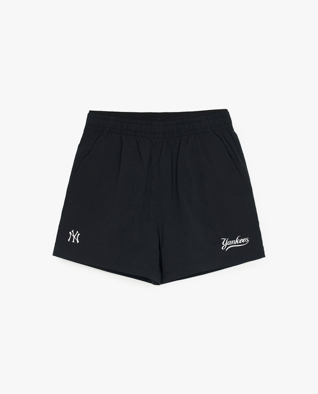 MLB - Women's Varsity Sportive Elastic Waist Wide-Leg Shorts