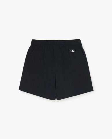  MLB - Women's Varsity Sportive Elastic Waist Wide-Leg Shorts 