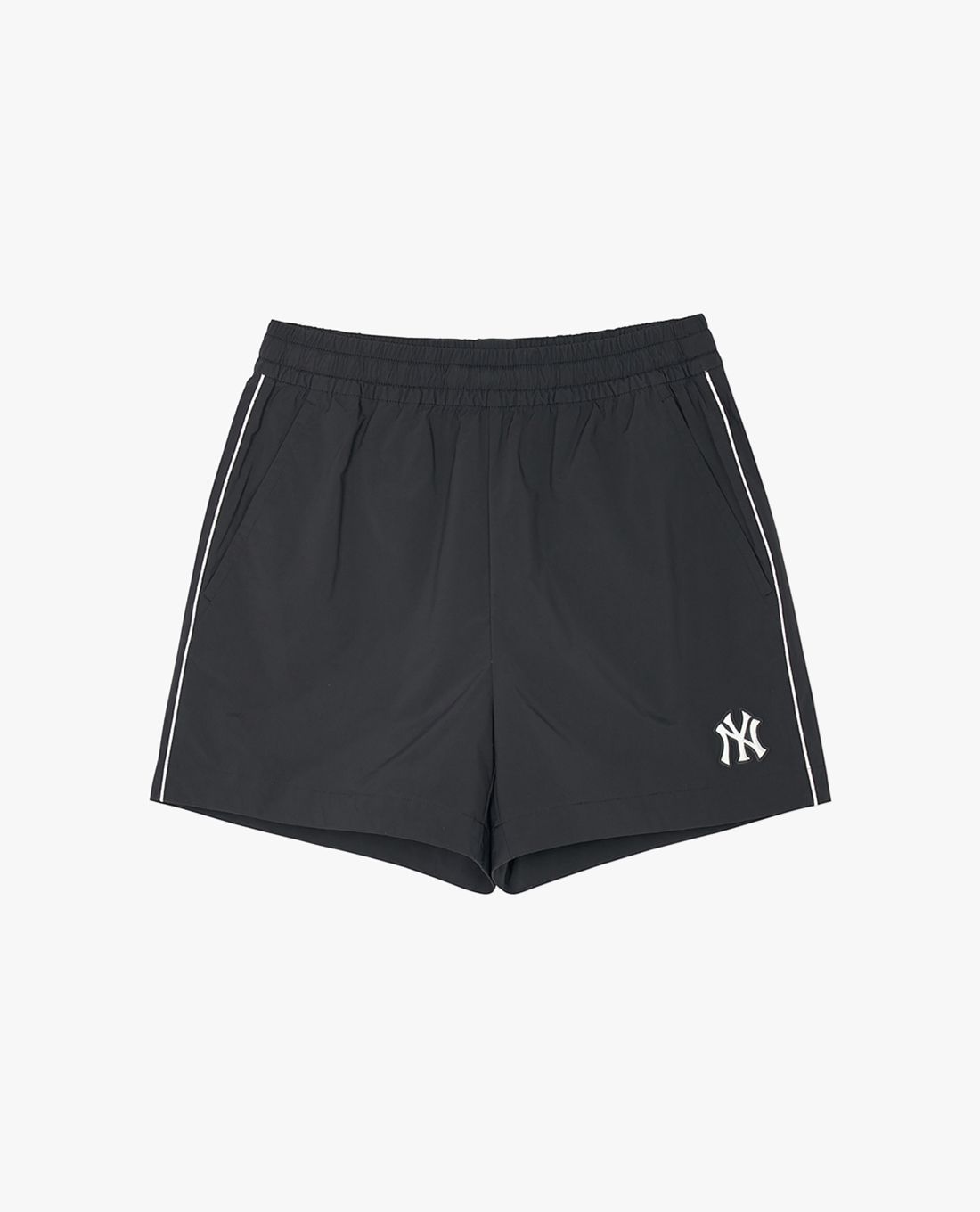 MLB - Women's Wide-Leg Shorts with Elastic Waist Sporty Varsity