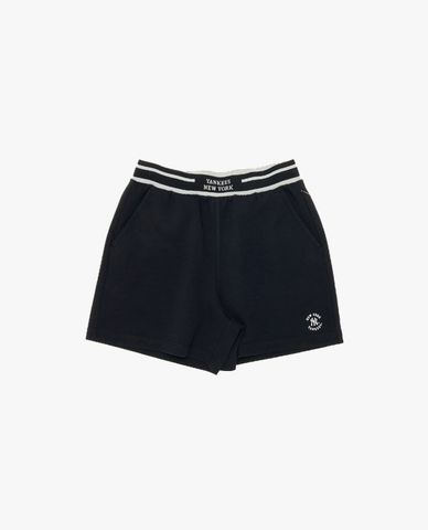  MLB - Women's Short Shorts With Striped Elastic Waistband 