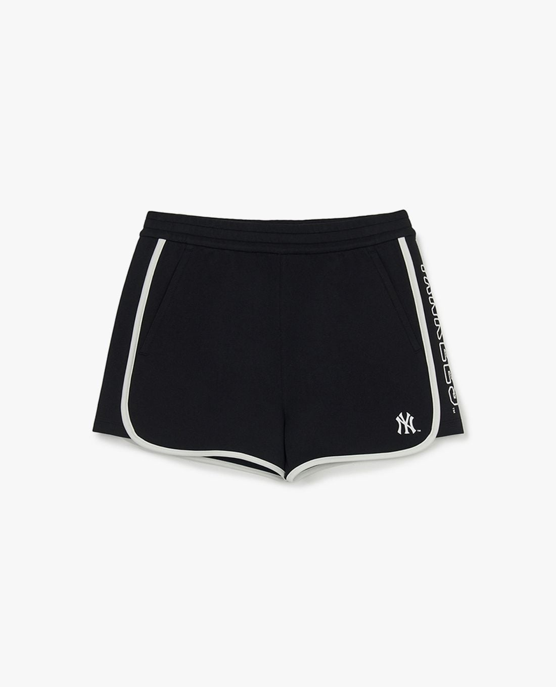 MLB - Women's Varsity Sporty Dolphin Elastic Waist Shorts