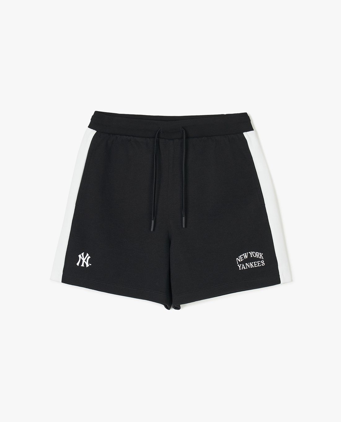 MLB - Women's Wide-Leg Shorts with Elastic Waist Sporty Varsity Color Scheme