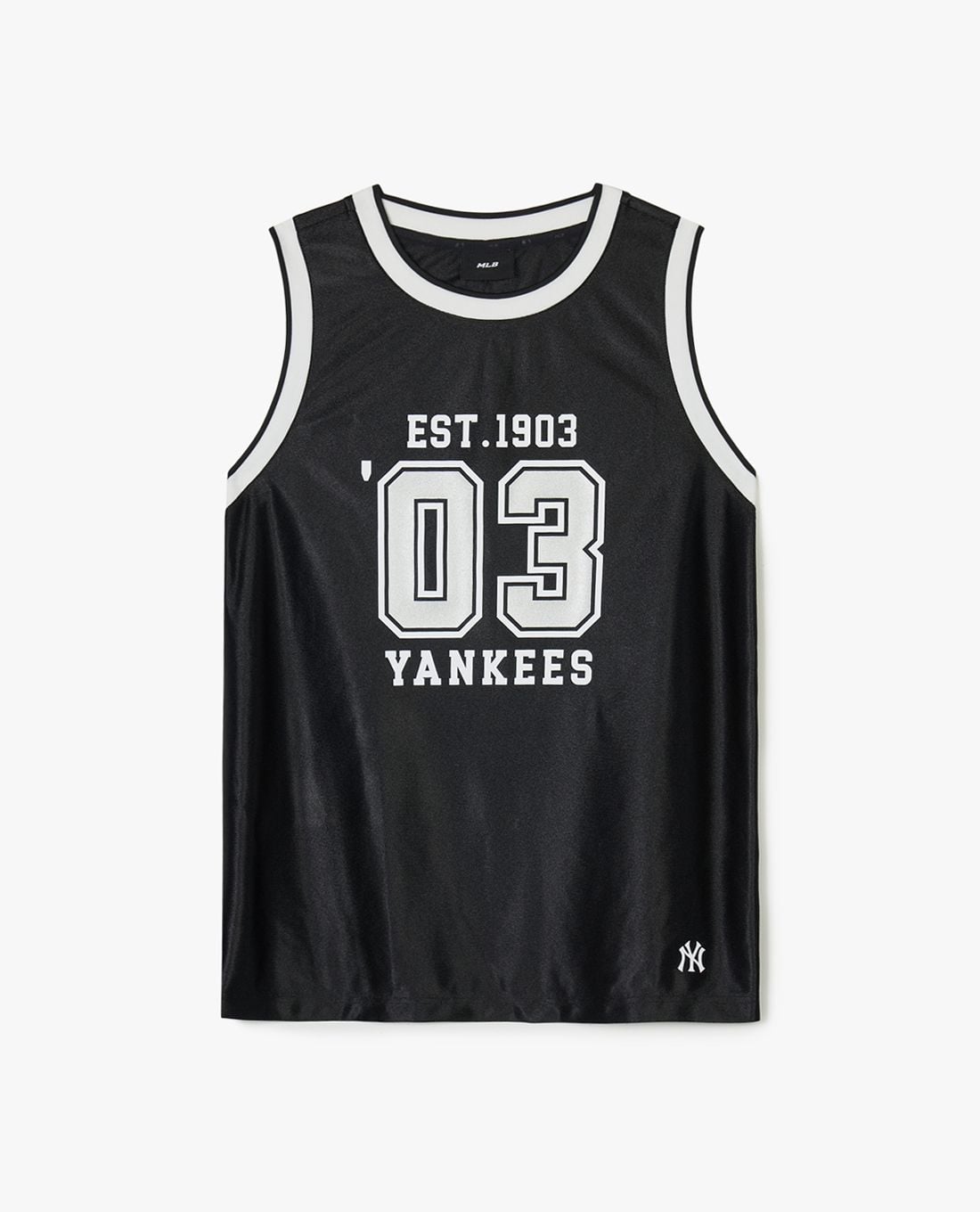 MLB - Women's Round Neck Tank Sportive Varsity Number Graphic Nasity