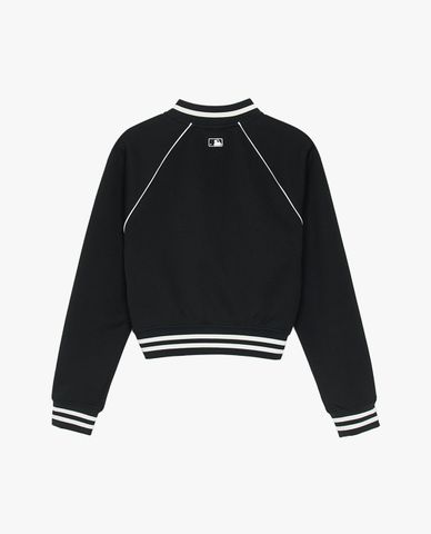  MLB - Women's Varsity Crop Top Bomber Jacket 