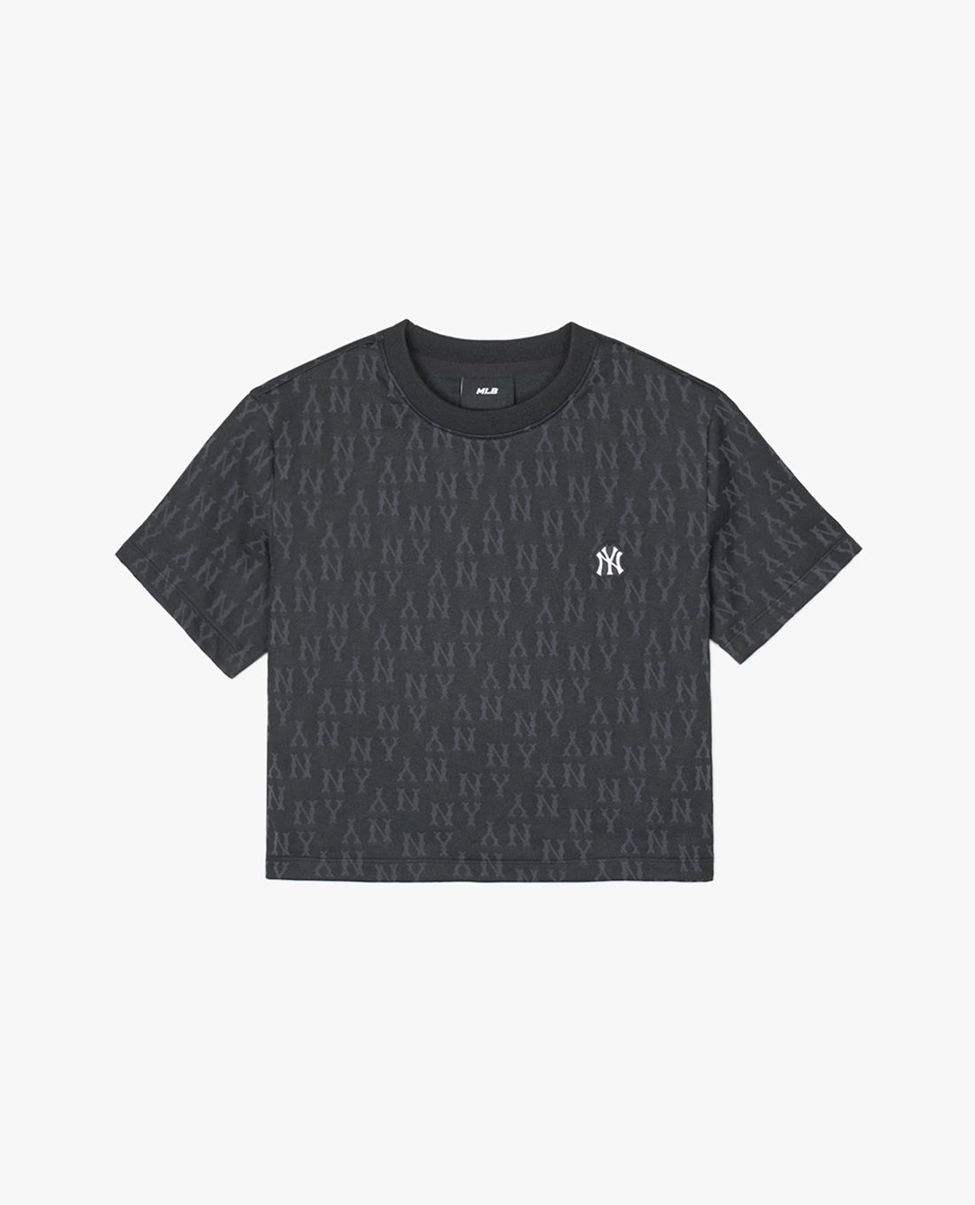 MLB - Women's Monogram Short-Sleeve Crewneck Croptop