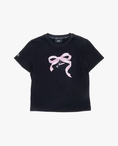  MLB - Women Short Sleeve Printed Croptop 