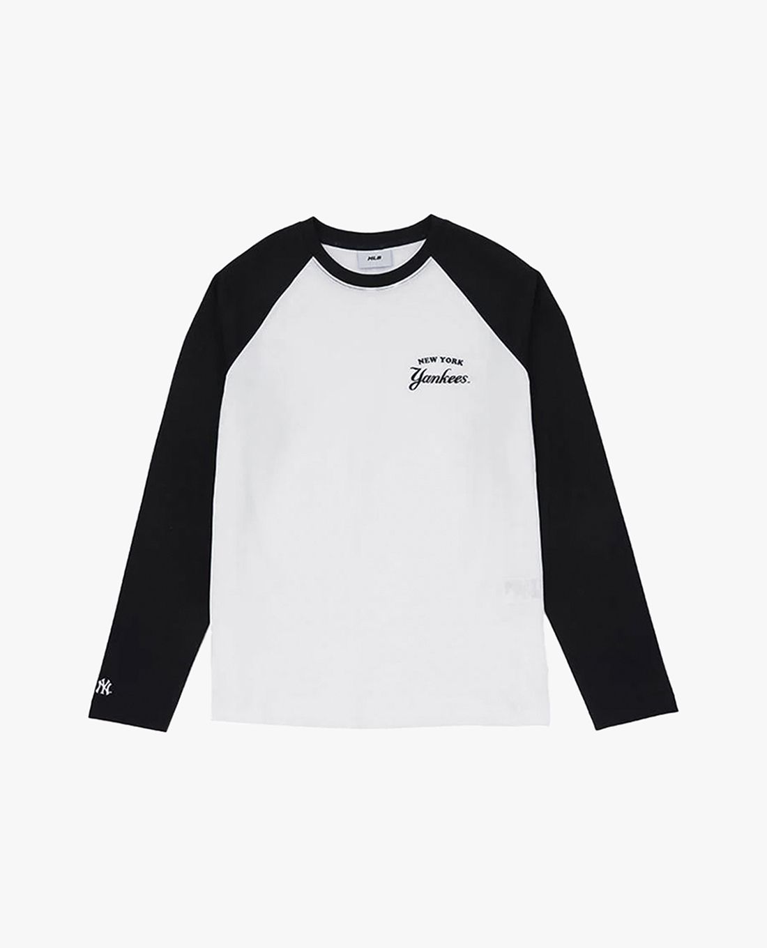 MLB - Women's Varsity Raglan Long Sleeve Round Neck T-shirt