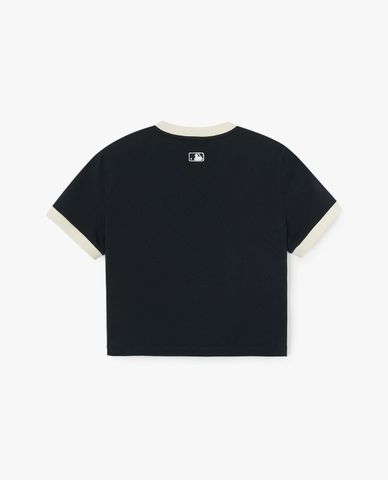  MLB – Women's Varsity Linger Slim Croptop T-Shirt 