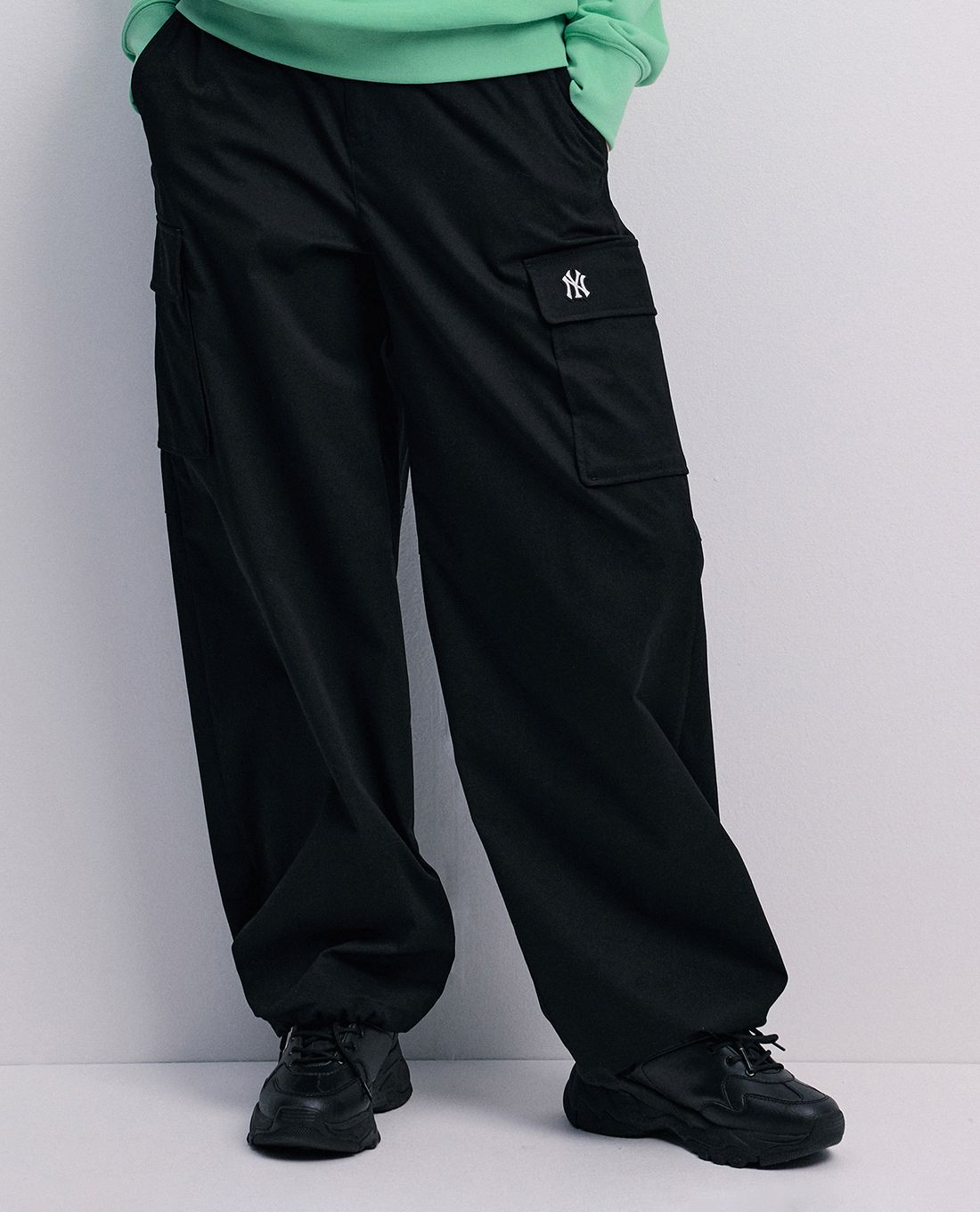 MLB - Varsity Wide-Leg Women's Pants with Elastic Waist
