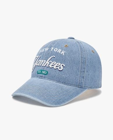  MLB - Unisex Color Denim Unstructured Baseball Cap 