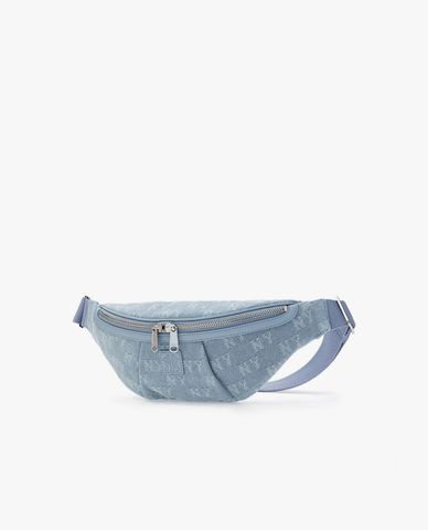  MLB - Unisex Classic Jacquard Denim Monogram Fanny Pack 