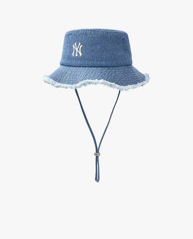  MLB - Unisex Color Denim Safari Bucket Hat 