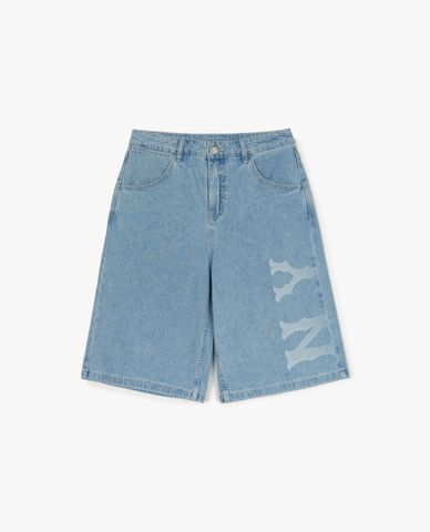 MLB - Wide Leg Shorts For Women Basic Gradient Coopers 