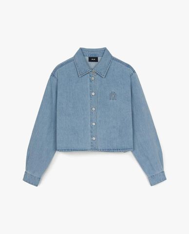  MLB - Women's New York Yankees Long-Sleeve Denim Jacket 
