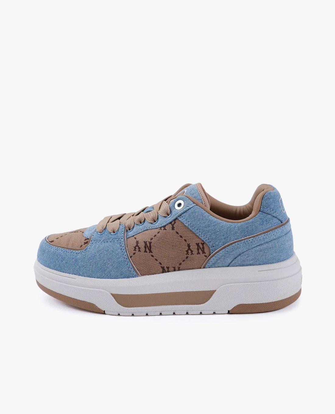 MLB - Unisex Low-Top Chunky Liner Denim Monogram Sneakers